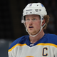 Jack Eichel, no longer the captain of the Sabres, is awaiting a trade.